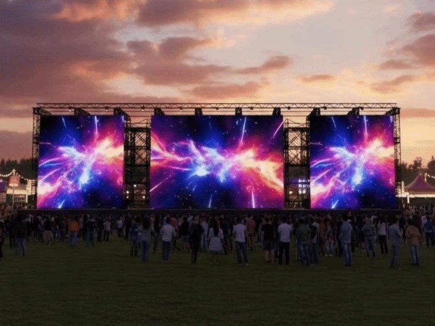 Content image: Transparent screen closed structure