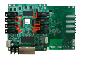 Receiving-card technical reference for component and interface discussion