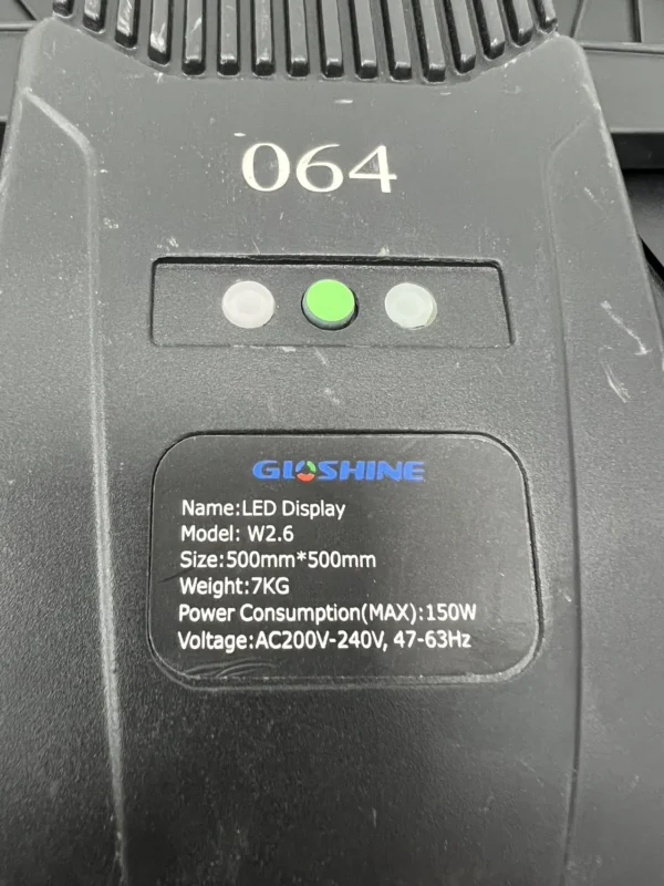 08-6 Used Gloshine LED screen P2.6 (W2.6 2021, 160 sqm) - photo 08